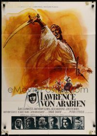 6g684 LAWRENCE OF ARABIA German R71 David Lean classic starring Peter O'Toole, Best Picture!