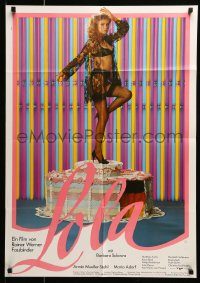 6g689 LOLA German '81 directed by Rainer Werner Fassbinder, sexy Barbara Sukowa in lingerie!