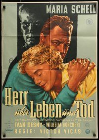 6g697 MASTER OVER LIFE & DEATH German '55 directed by Victor Vicas, Ivan Desny & Maria Schell!