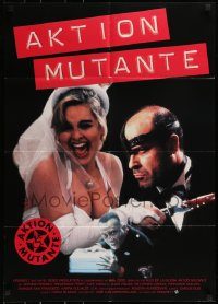 6g703 MUTANT ACTION German '92 Accion mutante, directed by Alex de la Iglesia!