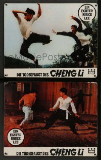 6g134 FISTS OF FURY 2 German LCs R70s Bruce Lee - kung fu superstar!