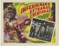 6g080 INCREDIBLY STRANGE CREATURES Mexican LC '63 they stopped living and became mixed-up zombies!