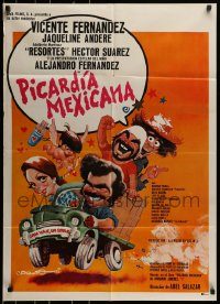 6g250 PICARDIA MEXICANA South American '78 cool completely different and wacky Carrero art!
