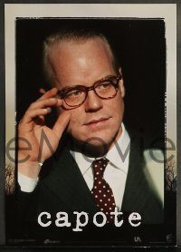 6g125 CAPOTE 3 German LCs '06 great portrait of Philip Seymour Hoffman as Truman Capote!