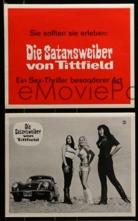 6g087 FASTER, PUSSYCAT! KILL! KILL! 15 German LCs '67 Russ Meyer's best, Satana, Haji, superwomen!