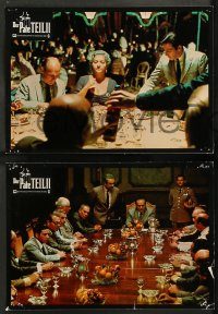 6g120 GODFATHER PART II 4 German LCs '75 Al Pacino in Francis Ford Coppola classic crime sequel!