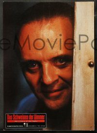 6g097 SILENCE OF THE LAMBS 8 German LCs '91 Jodie Foster, Anthony Hopkins, Ted Levine, Glenn!