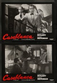 6g053 CASABLANCA 5 Spanish LCs R80s Humphrey Bogart, Ingrid Bergman, Michael Curtiz classic!