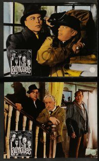 6g030 LADYKILLERS 6 Swiss LCs '60s Alec Guinness & gangsters + Katie Johnson, Ealing classic!