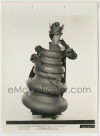 6h035 ALICE IN WONDERLAND 8x11 key book still '33 great image of Edna May Oliver as the Red Queen!