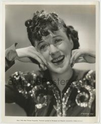 6h079 BEATRICE LILLIE 8.25x10 still '38 great head & shoulders portrait from Doctor Rhythm!