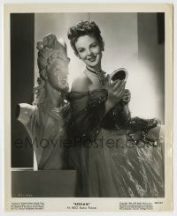 6h083 BEDLAM 8.25x10 still '46 posed portrait of beautiful Anna Lee holding mirror by statue!