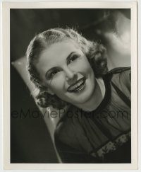 6h090 BETTY FURNESS deluxe 8x10 still '30s head & shoulders smiling portrait of the pretty star!