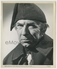 6h116 BODY SNATCHER 8.25x10 still '45 best super close up of graverobber Bela Lugosi in wacky hat!