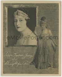 6h178 CLARA KIMBALL YOUNG deluxe 7.5x9.5 still '21 in costume for Straight From Paris, lost film!