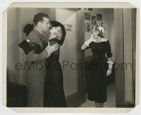 6h222 DAMES 8.25x10 still '34 Ruby Keeler walks in on Dick Powell & Joan Blondell about to kiss!