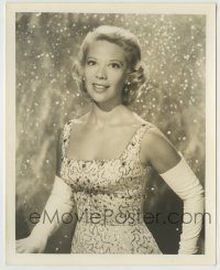 6h247 DINAH SHORE deluxe 8x10 still '50s great sexy full-length portrait in tight-fitting dress!