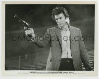 6h250 DIRTY HARRY 8x10.25 still '71 great close up of bandaged Clint Eastwood holding his big gun!