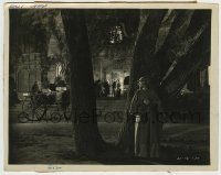 6h280 EAST LYNNE 8x10 still '31 Ann Harding hiding behind tree watching people arrive at party!