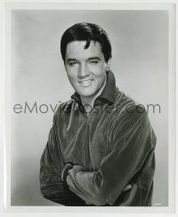 6h288 ELVIS PRESLEY 8.25x10 still '60s great smiling portrait in with his arms crossed!