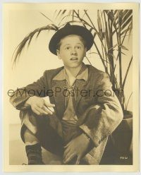 6h301 FAMILY AFFAIR deluxe 8x10 still '37 c/u of Mickey Rooney as Andy Hardy by Ted Allan!
