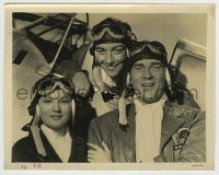 6h311 FLIGHT COMMAND 8x10.25 still '40 portrait of Robert Taylor, Ruth Hussey & Walter Pidgeon!