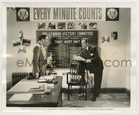 6h314 FOLLOW THE BOYS 8.25x10 still '44 George Raft as organizer of Hollywood Victory Committee!