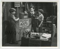6h360 GOING TO PRESS 8.25x10 still '42 Darryl Hickman & 2 Our Gang kids break into Spanky's safe!