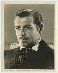 6h367 GONE WITH THE WIND 8x10.25 still '39 wonderful close up of Clark Gable as Rhett Butler!