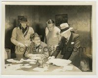 6h374 GRAND HOTEL candid 8x10.25 still '32 Goulding directs Barrymore & Stone in gambling scene!