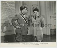 6h375 GREAT DICTATOR 7.75x9.25 still '40 Jack Oakie as Napaloni & Charlie Chaplin as Hynkel!