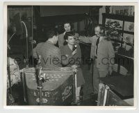 6h471 JOAN CRAWFORD deluxe 8x10 still '43 cool candid on the set of Above Suspicion!