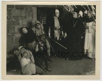 6h476 JOAN THE WOMAN 8x10 still '16 Cecil B. DeMille, guards stop priests from entering prison!