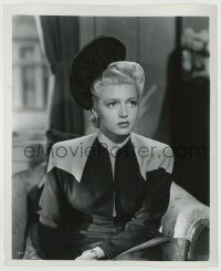 6h481 JOHNNY EAGER 8.25x10 still '42 great close up of beautiful blonde Lana Turner!