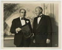 6h527 LOUIS B. MAYER/CECIL B. DEMILLE 8.25x10 still '31 at awards ceremony by William Grimes!