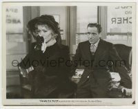 6h546 MALTESE FALCON 8x10.25 still '41 Humphrey Bogart as Sam Spade with crying Gladys George!