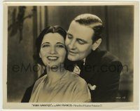 6h552 MAN WANTED 8x10.25 still '32 great close up of Kenneth Thomson & happy Kay Francis!
