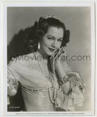 6h560 MARIA MONTEZ 8.25x10 still '47 close portrait of the fiery star in costume for The Exile!