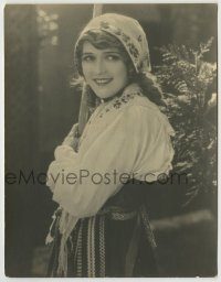 6h583 MARY PICKFORD deluxe 6.5x8.5 still '20s wonderful close up smiling portrait by K.O. Rahmn!
