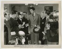 6h617 MR. SMITH GOES TO WASHINGTON 8x10.25 still '39 James Stewart surrounded by reporters!