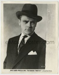 6h751 ROARING TWENTIES 8x10.25 still '39 great portrait of tough James Cagney wearing suit & homburg