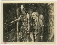 6h756 ROBINSON CRUSOE OF CLIPPER ISLAND chapter 3 8x10.25 still '36 Mamo Clark in royal outfit!