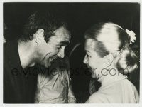 6h786 SEAN CONNERY/LANA TURNER 6x8 news photo '65 at a Hollywood party for the cast of King Rat!
