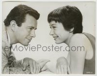 6h916 TROUBLE WITH HARRY 7.25x9.5 still '55 Hitchcock, c/u of John Forsythe & Shirley MacLaine!