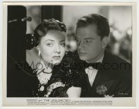 6h925 UNSUSPECTED 8x10.25 still '47 Michael North stares at Audrey Totter talking on phone!