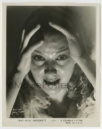 6h956 WHAT PRICE INNOCENCE 8x10.25 still '33 intense close up of Jean Parker in distress!