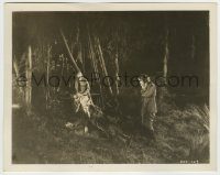 6h968 WILD ORCHIDS 8x10.25 still '29 Lewis Stone & Greta Garbo save Nils Asther from tiger attack!