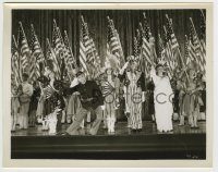 6h983 YANKEE DOODLE DANDY 8x10.25 still '42 James Cagney & family in patriotic musical number!