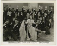6h997 ZIEGFELD FOLLIES 8.25x10.25 still '45 Judy Garland in production number with guys in suits!