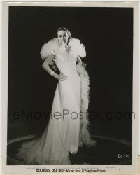 6h254 DOLORES DEL RIO 8x10.25 still '34 modeling a Grecian gown of snowy white for In Caliente!